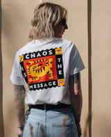 Chaos T-Shirt Off-White von NKSP
