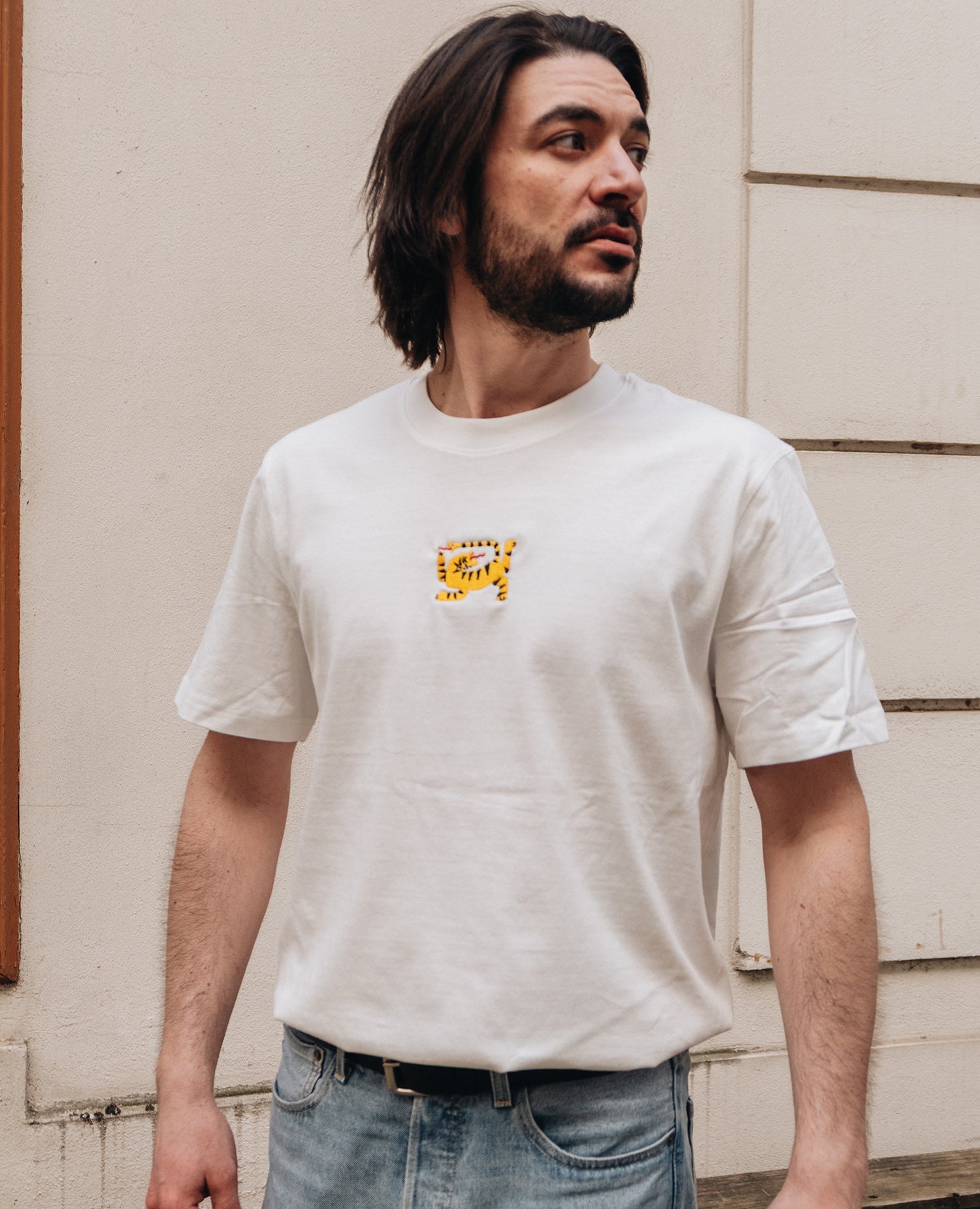 Chaos T-Shirt Off-White von NKSP
