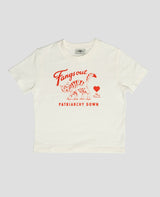Fangs Out Patriarchy Down Baby T-Shirt Damen von NKSP