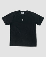 Blume T-Shirt Vintage Black von NKSP