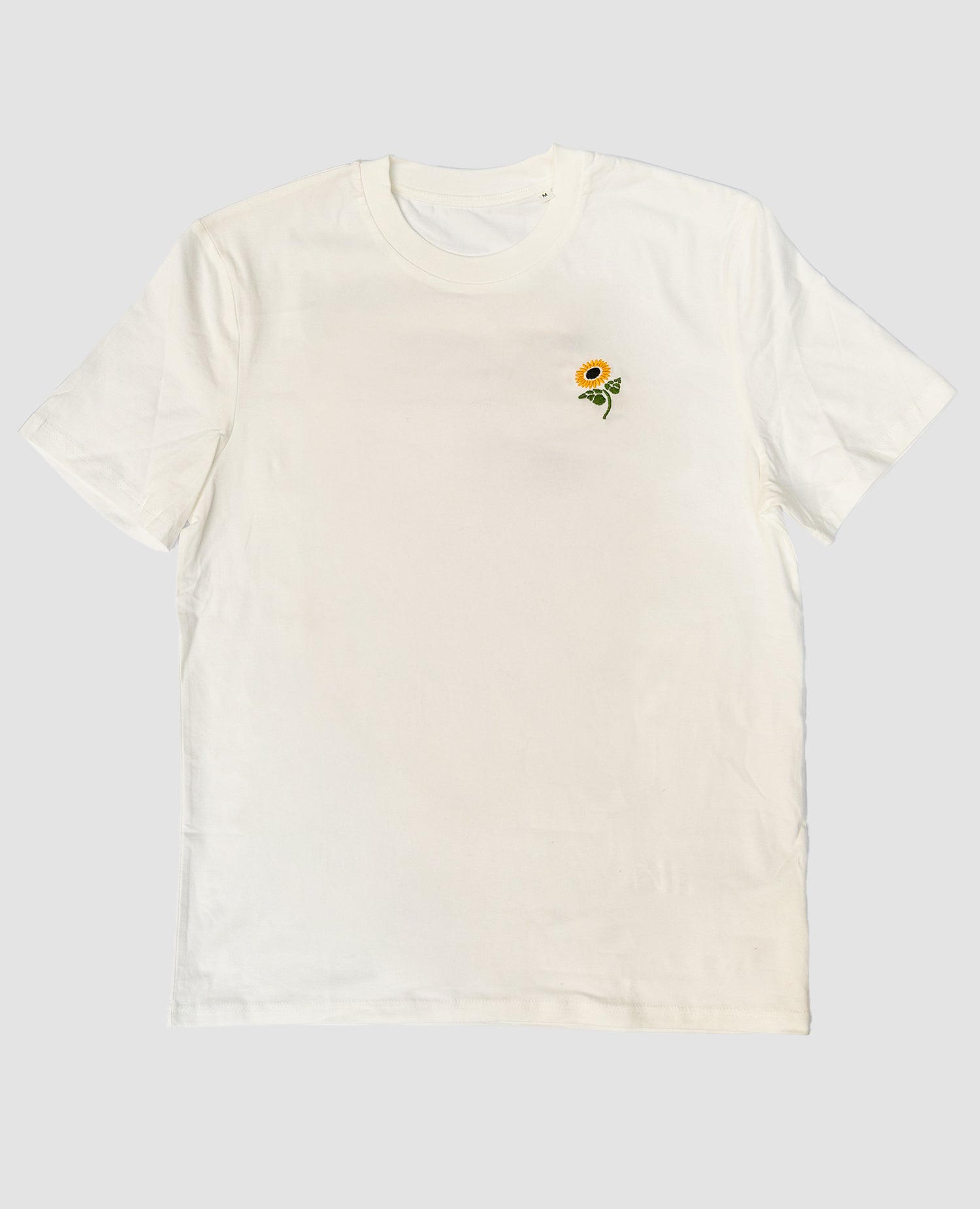 Sonnenblumen T-Shirt Off-White von NKSP
