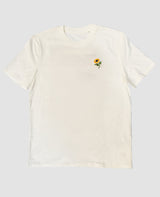Sonnenblumen T-Shirt Off-White von NKSP