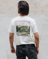 Weinwandern T-Shirt Off-White von NKSP