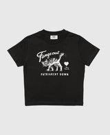 Fangs Out Patriarchy Down Baby T-Shirt Damen von NKSP