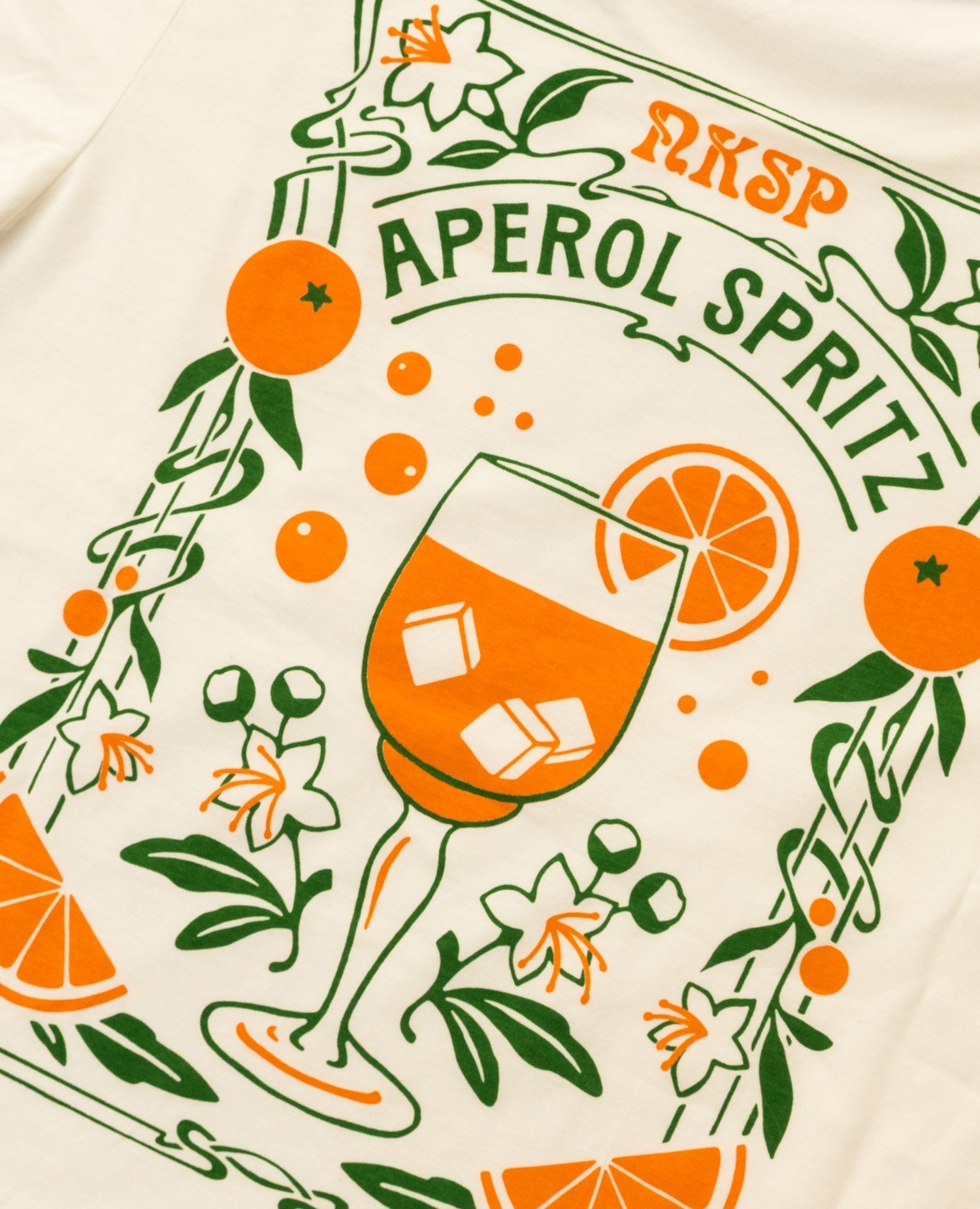 NKSP x Aperol T-Shirt Off-White von NKSP