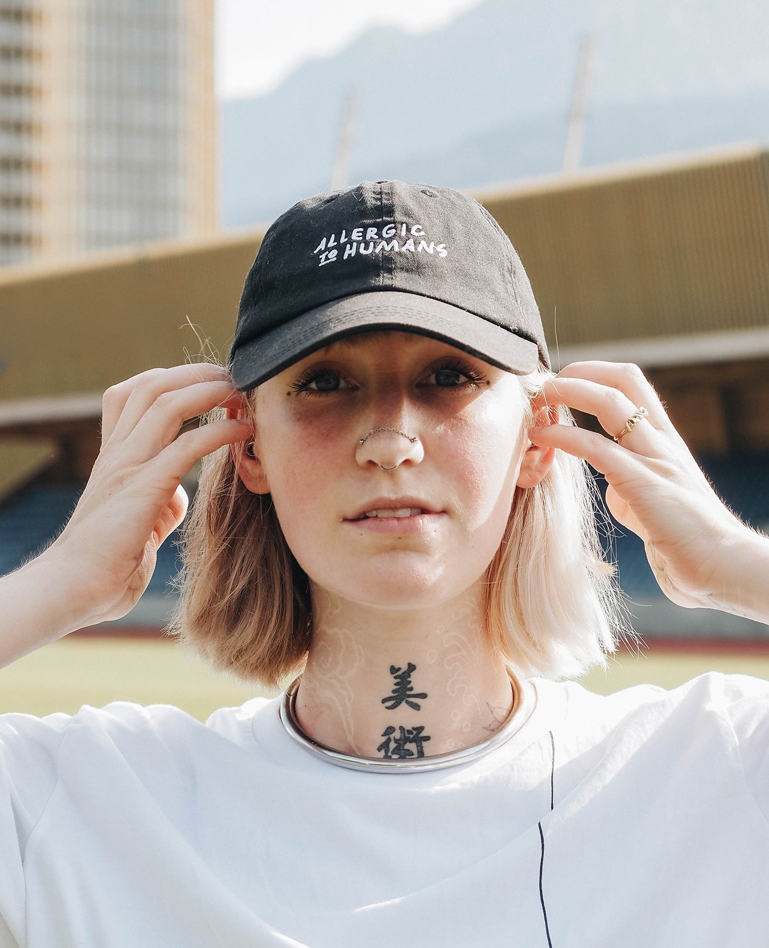 NKSP x Mrs. Nice Allergic To Humans Cap von NKSP