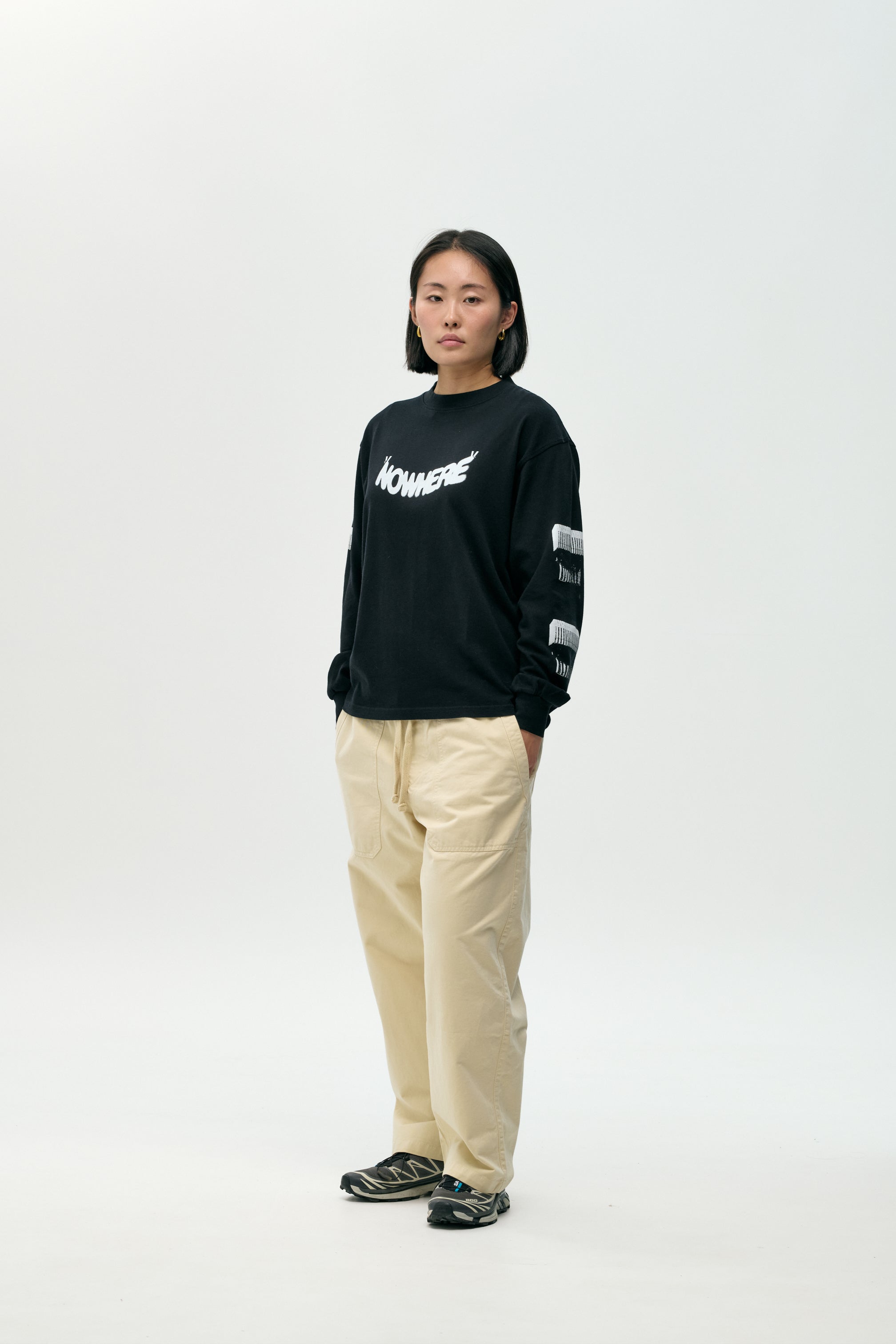 Longline T-Shirt Through the window