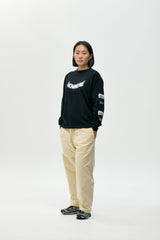 Longline T-Shirt Through the window