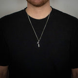 MOLOTOV COCKTAIL PENDANT NECKLACE-goodkidsbadsociety-Jewelry