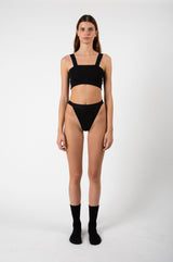 Black Cloud Top & Briefs