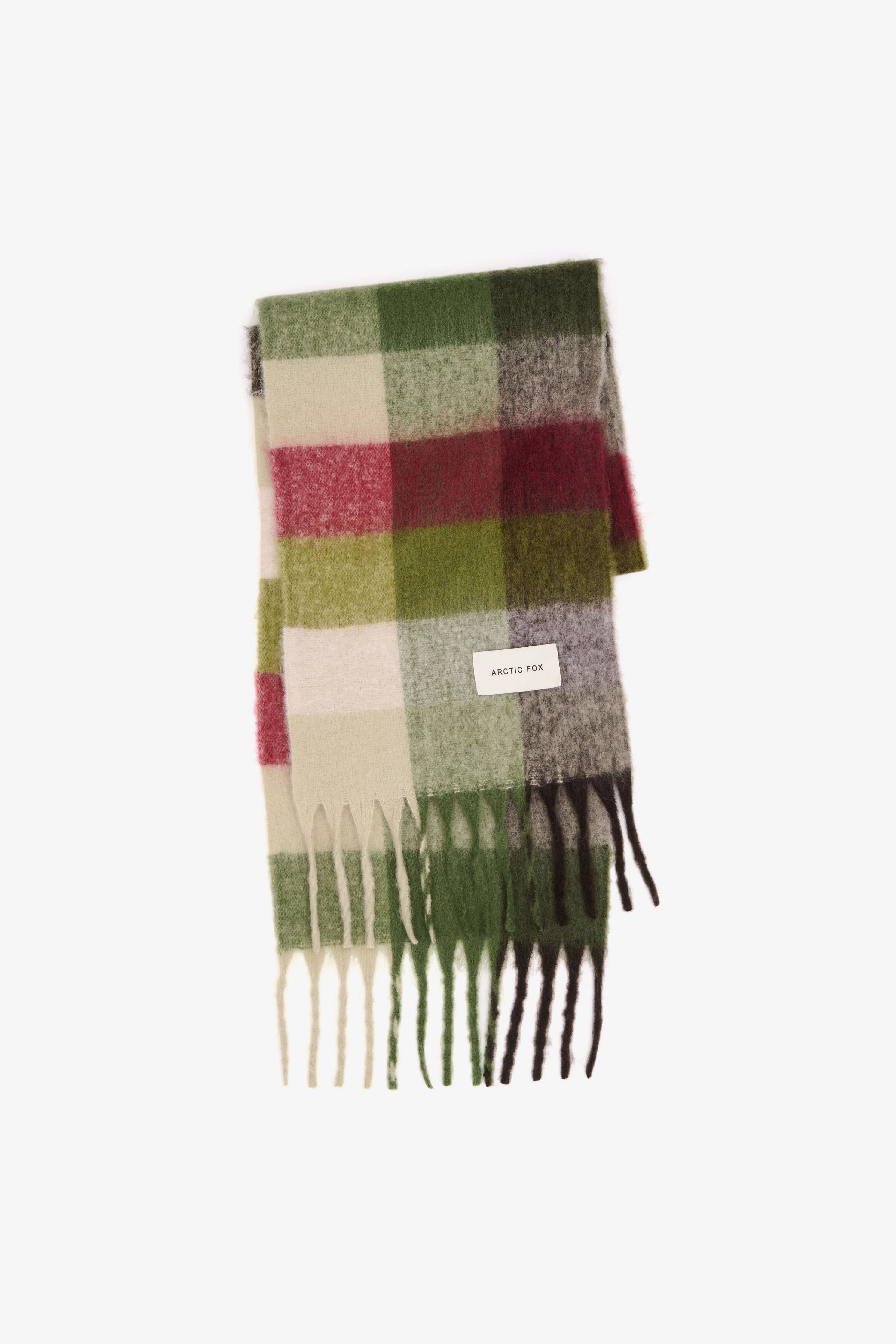 The Reykjavik Scarf - 100% Recycled - Mossy Green - AW25