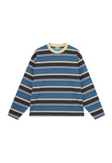 Longsleeve T-Shirt Striped Blue