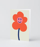 Happy Flower Art Card