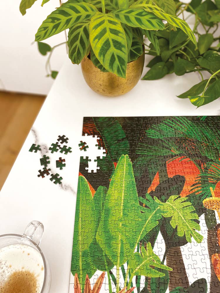 Puzzle Sommerdusche — Hergestellt in Frankreich