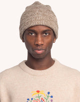 Bonnet Falco Beige-Kaki Chiné