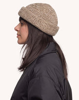 Bonnet Falco Beige-Kaki Chiné