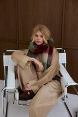 The Reykjavik Scarf - 100% Recycled - Mossy Green - AW25