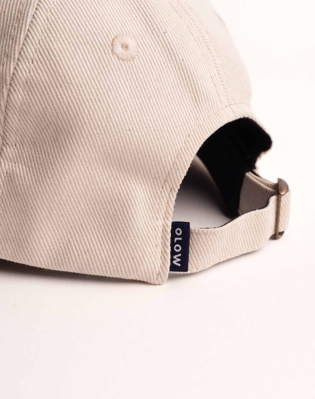 Casquette Six Panel Avec Toi Écru