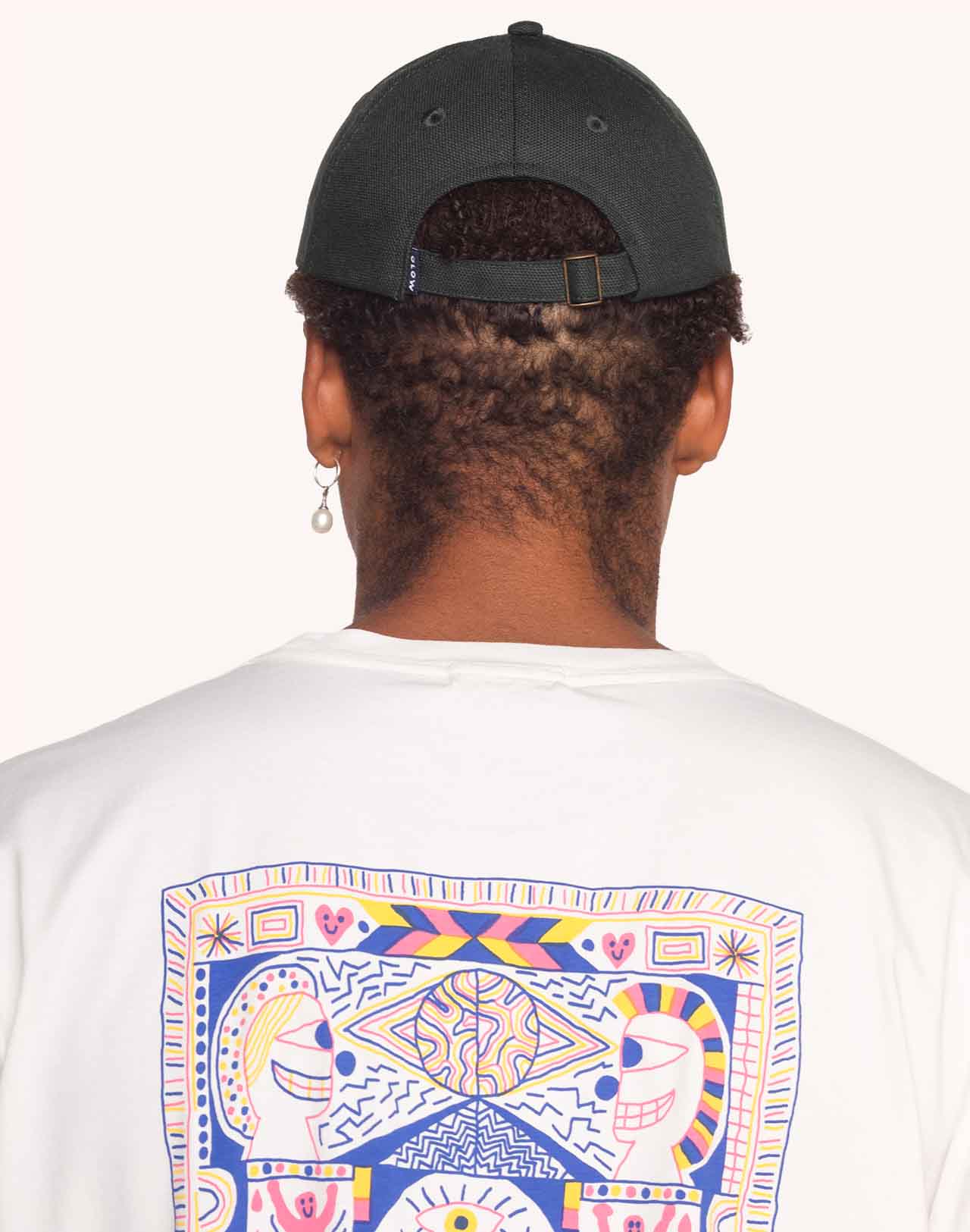 Casquette Six Panel Busy Vert Mélèze