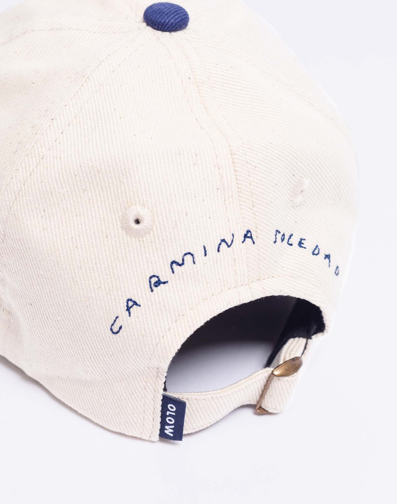 Casquette Six Panel Carmina écru