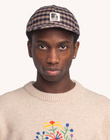 Casquette Wick Marron et Bleu