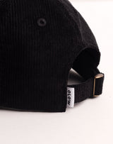 Casquette Six Panel Wine And Sleep Noir