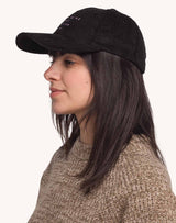 Casquette Six Panel Wine And Sleep Noir