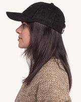 Casquette Six Panel Wine And Sleep Noir