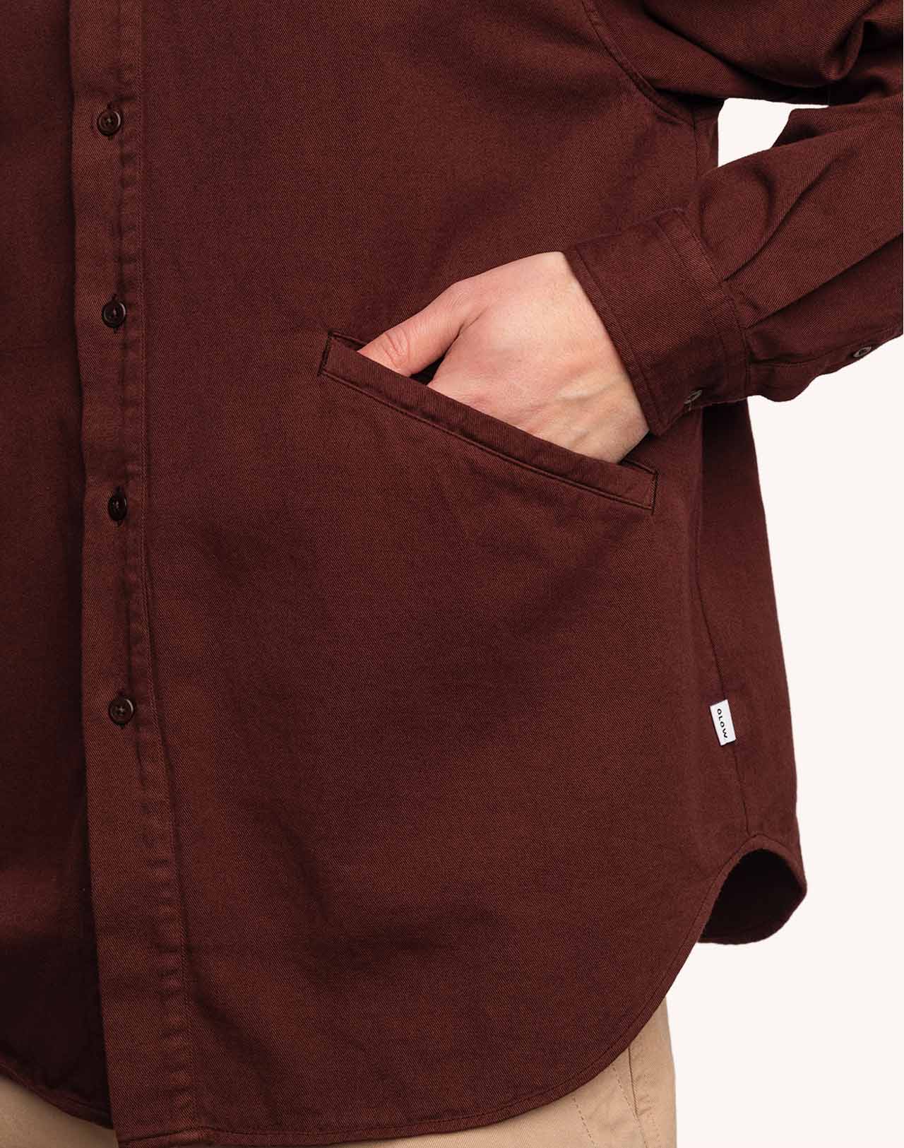 Chemise Brook Chocolat