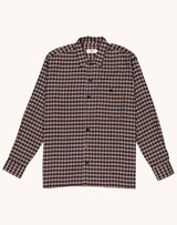Chemise Decré Wick Marron et Bleu