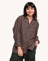 Chemise Decré Wick Marron et Bleu