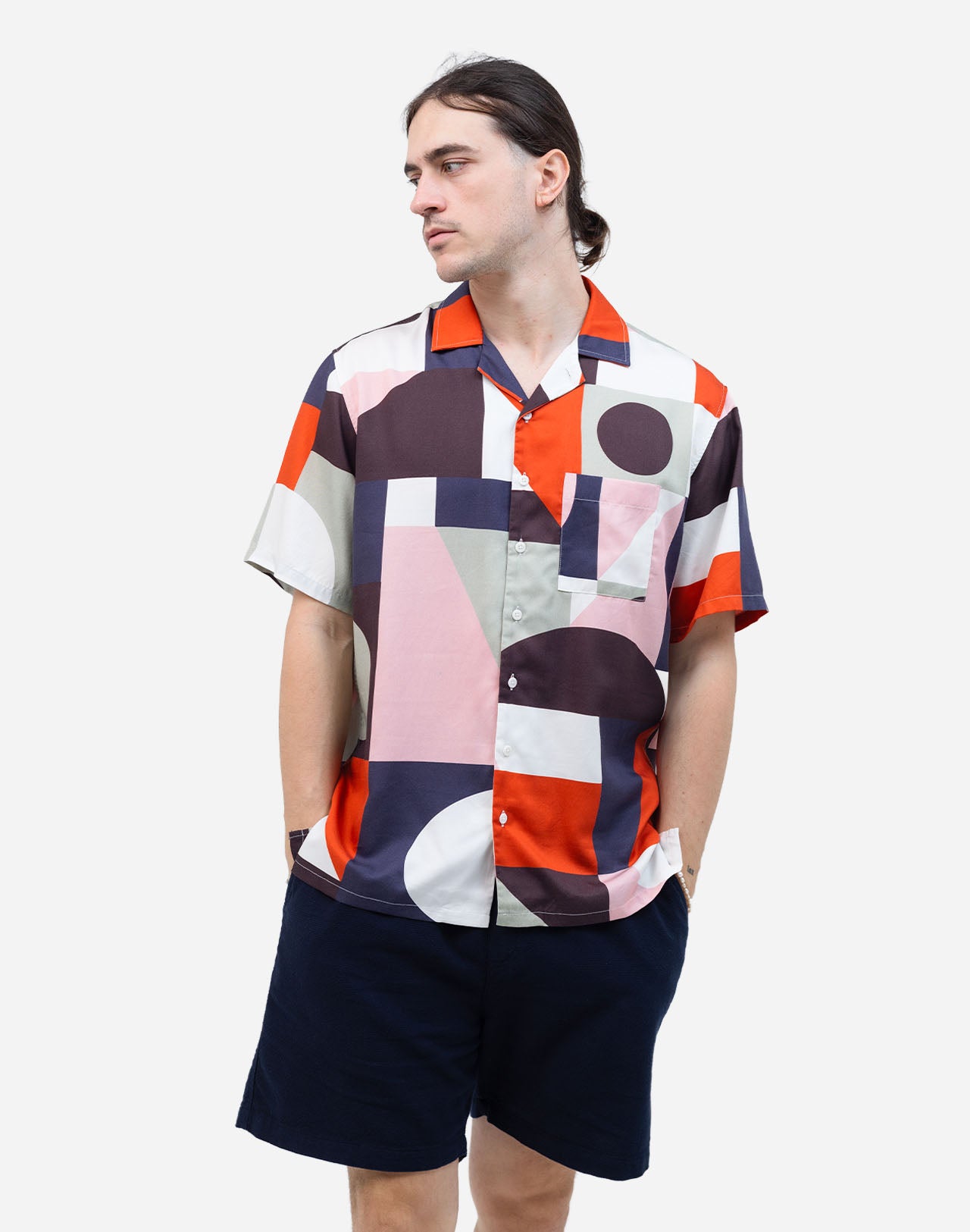 Multicoloured Aloha Cubism Shirt