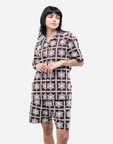 Brown Aloha Khaju Shirt
