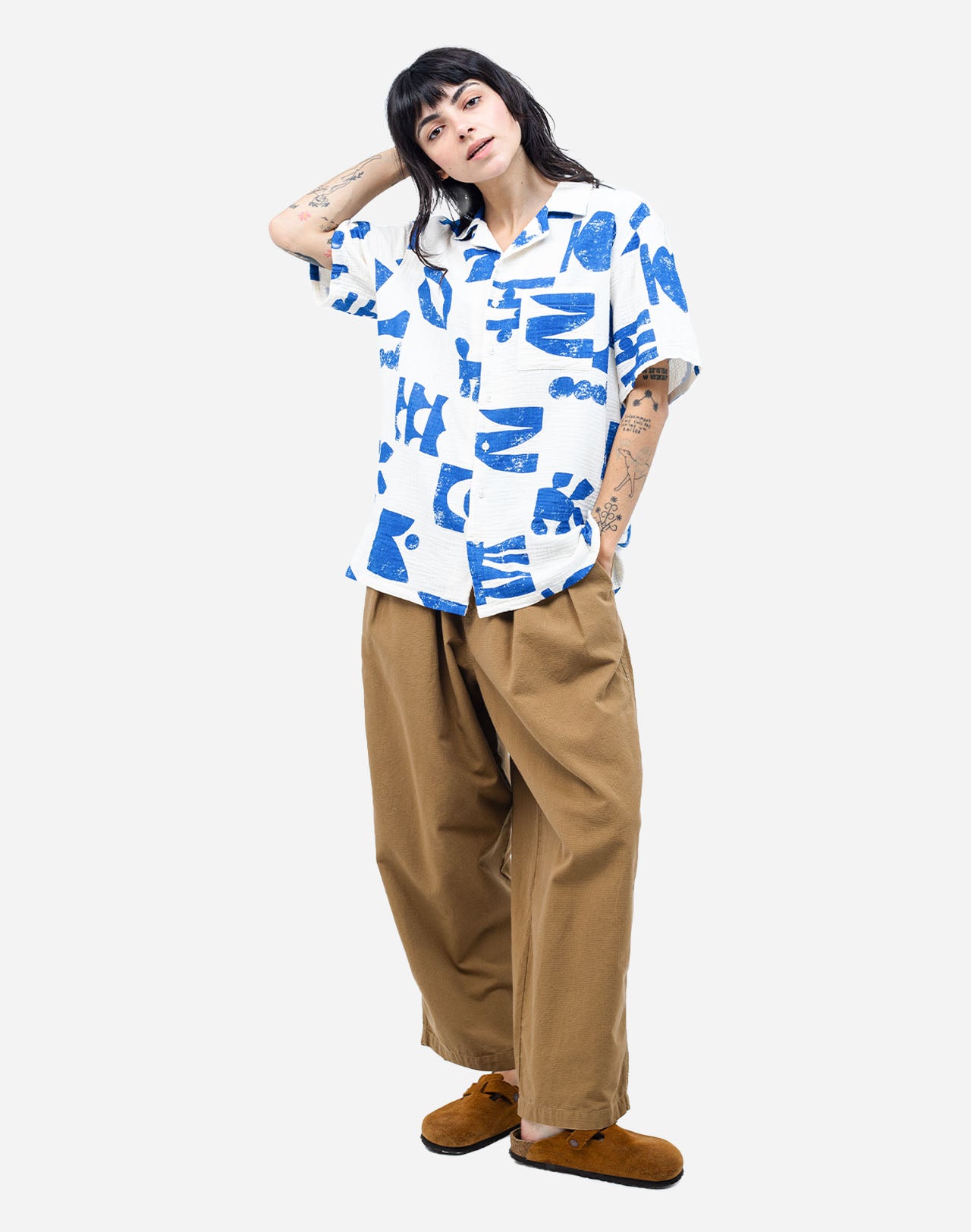 Natural Aloha Shapes Shirt