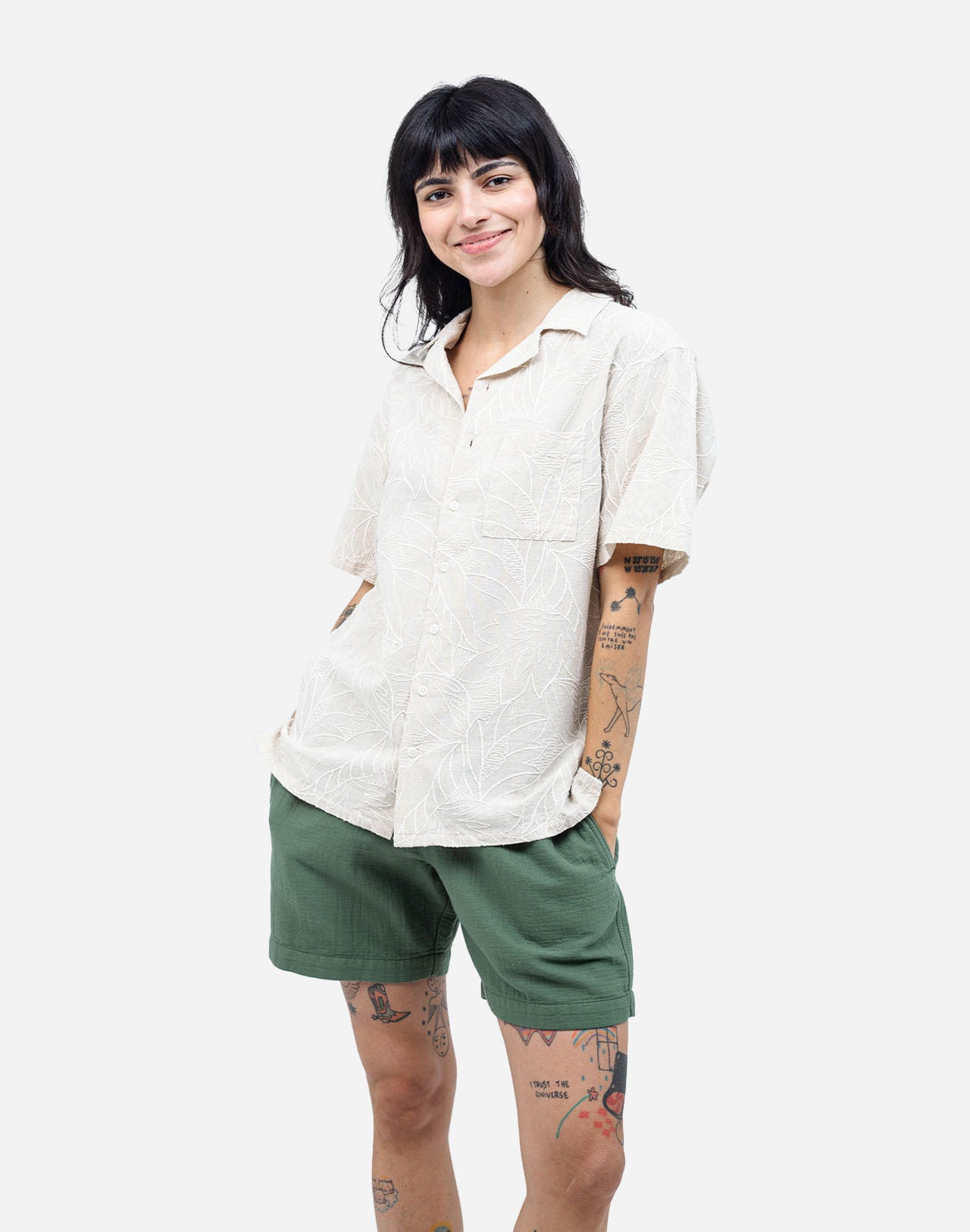 Ecru Aloha Welli Shirt