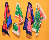 Coral Tea Towel by Liv Lee