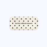 Painted Dots Aber der erste Kaffee | Kaffeetablett