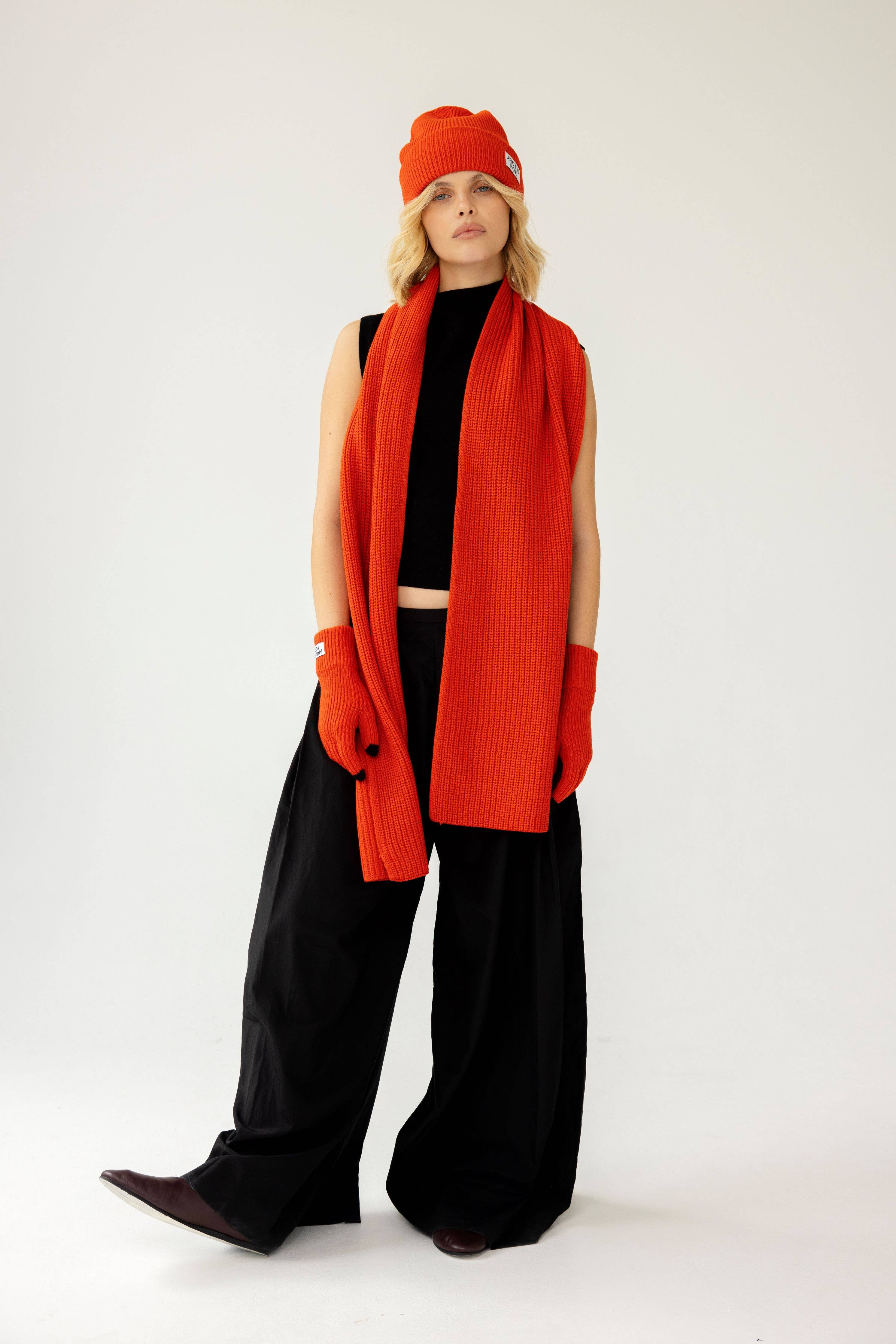 Recycled Bottle Gloves - Sunkissed Coral - AW25