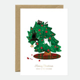 Goldene Weihnachtsbaum-Gangster