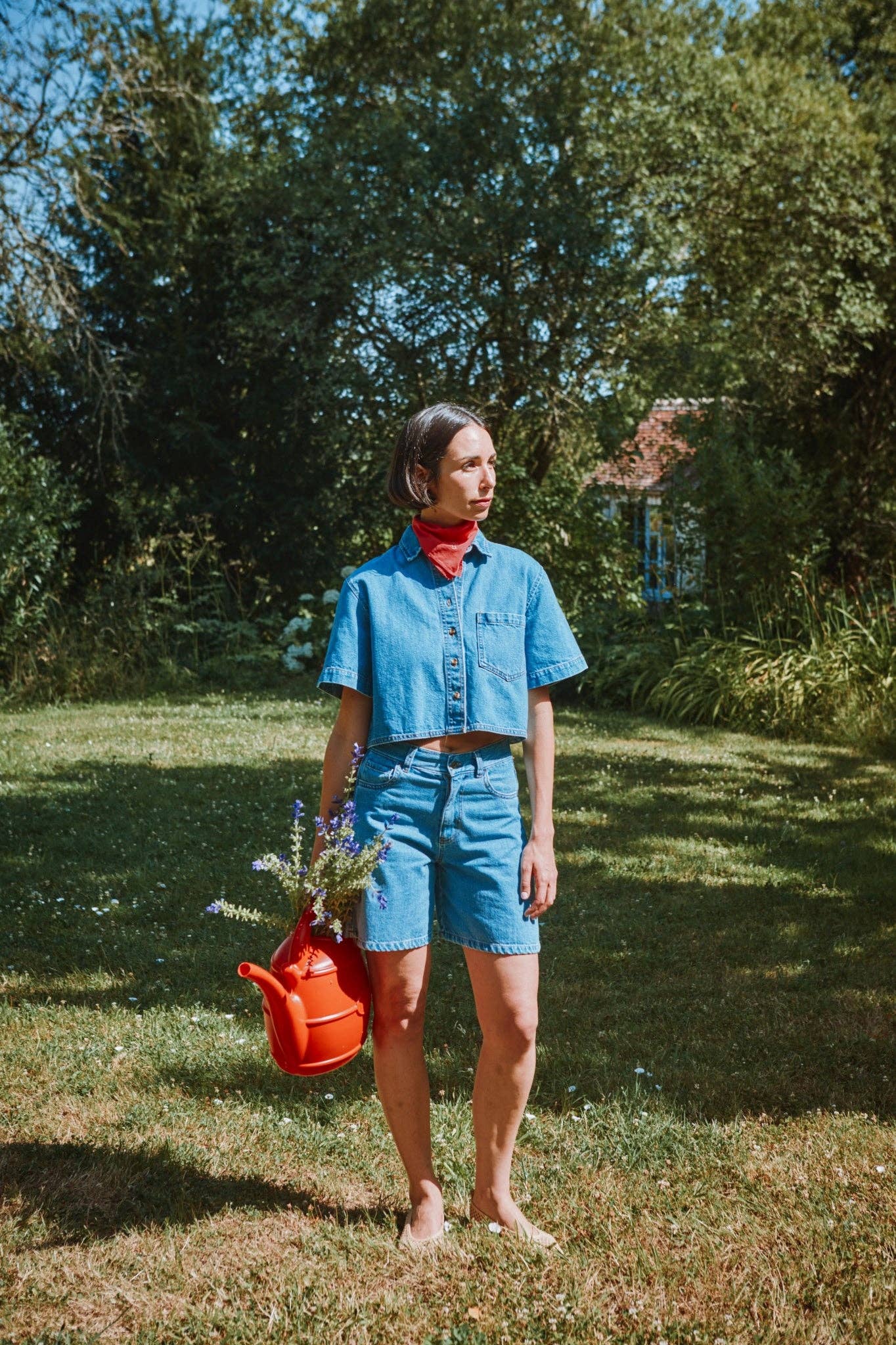 CARVI Denim Blue Shirt