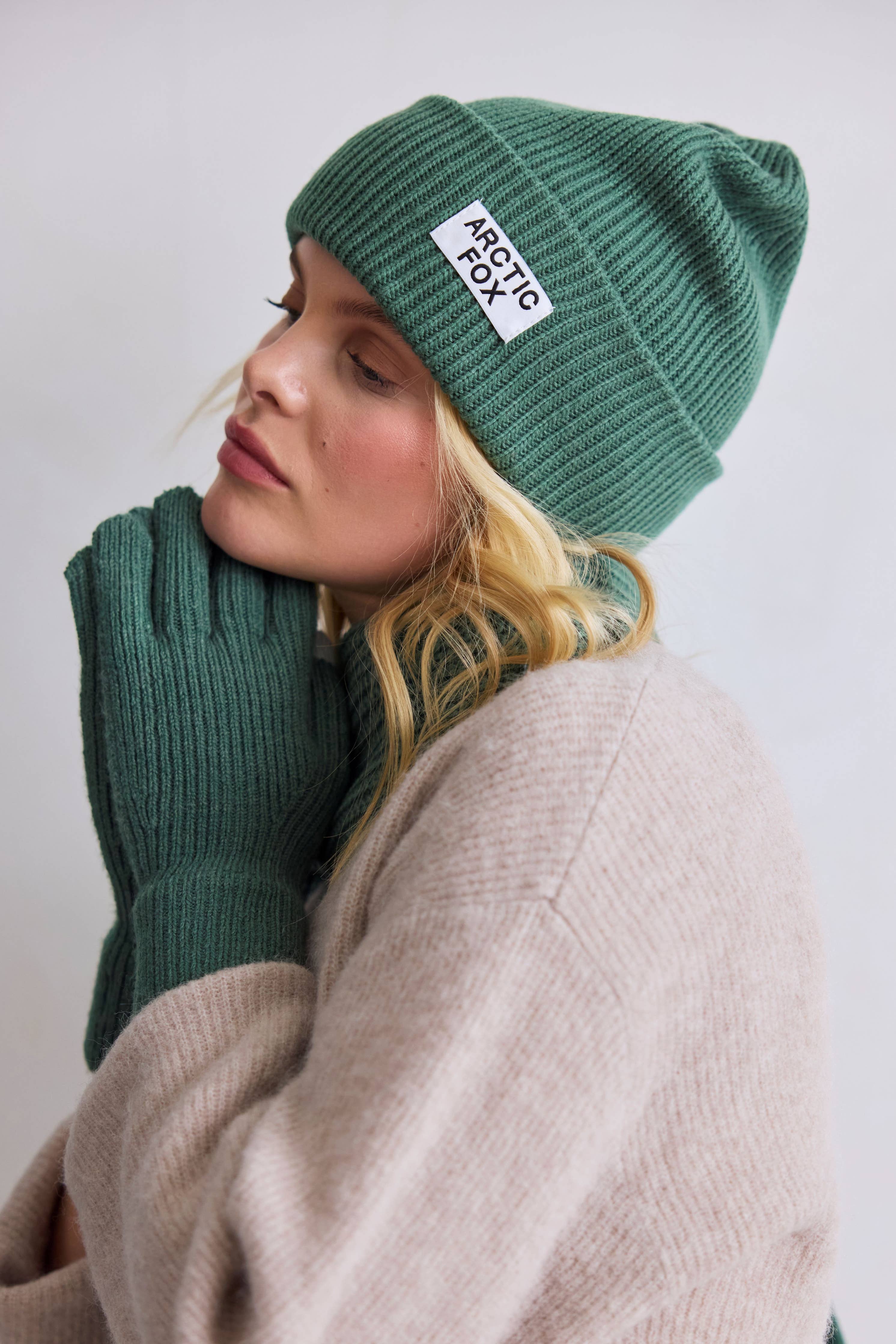 Recycled Bottle Gloves - Forest Fern - AW25