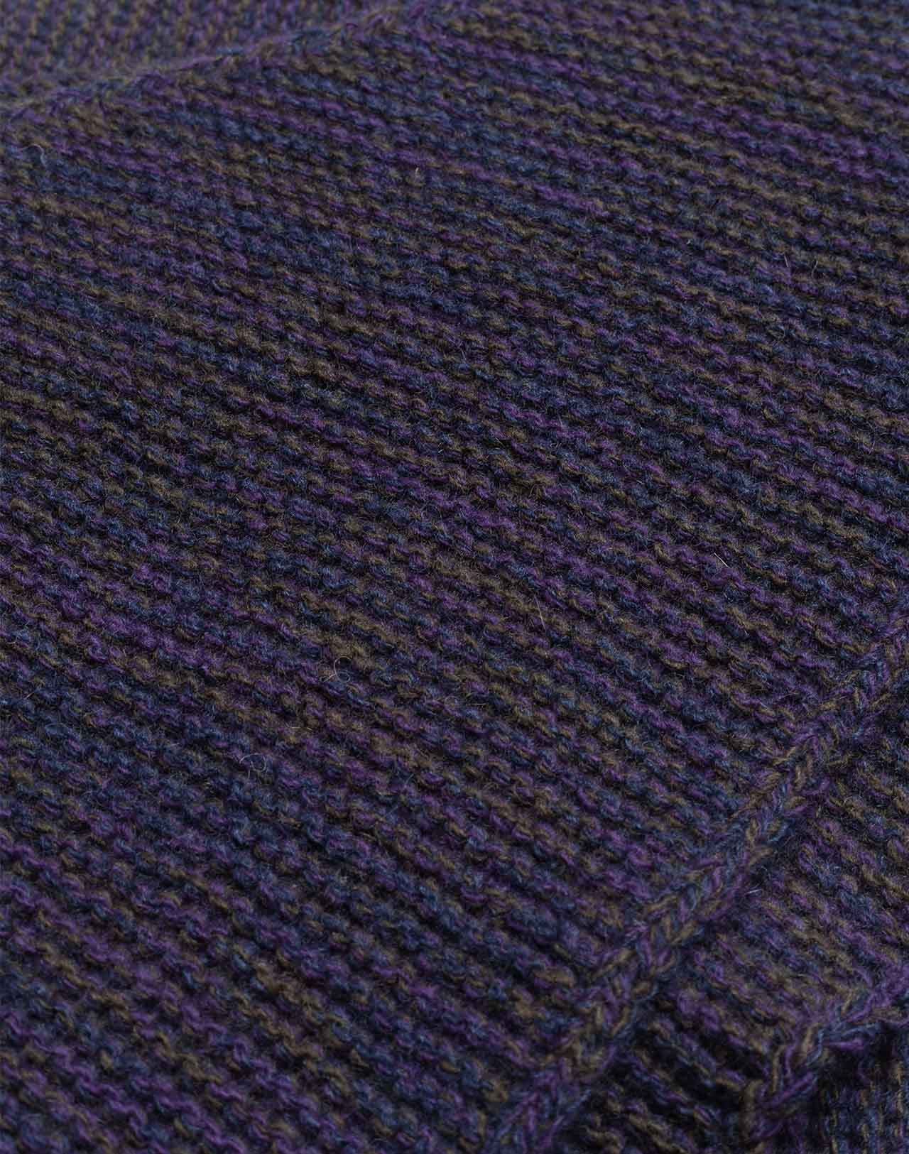 Écharpe Kolmio Bleu Marine Chiné