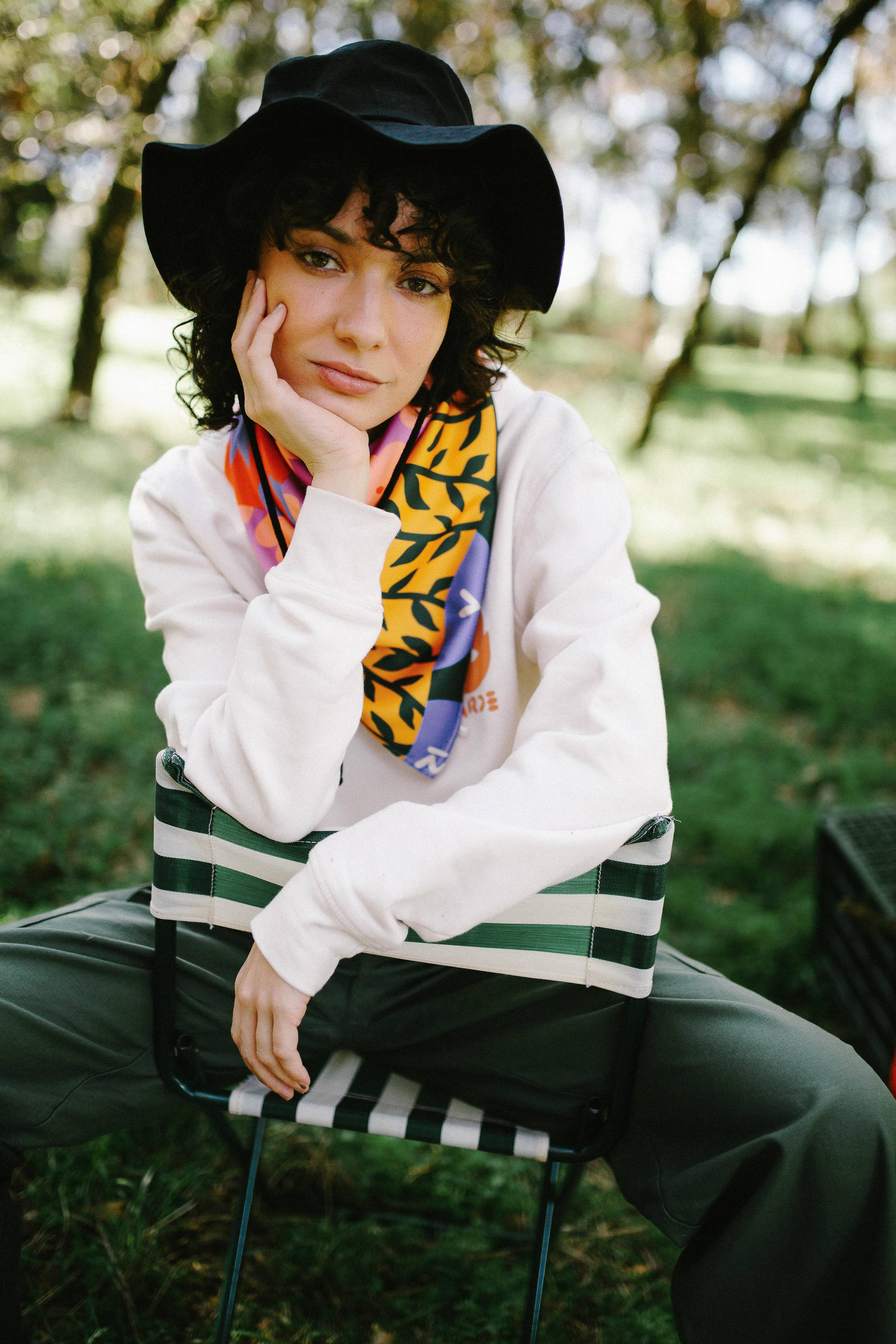 PRADERAS Maxi scarf