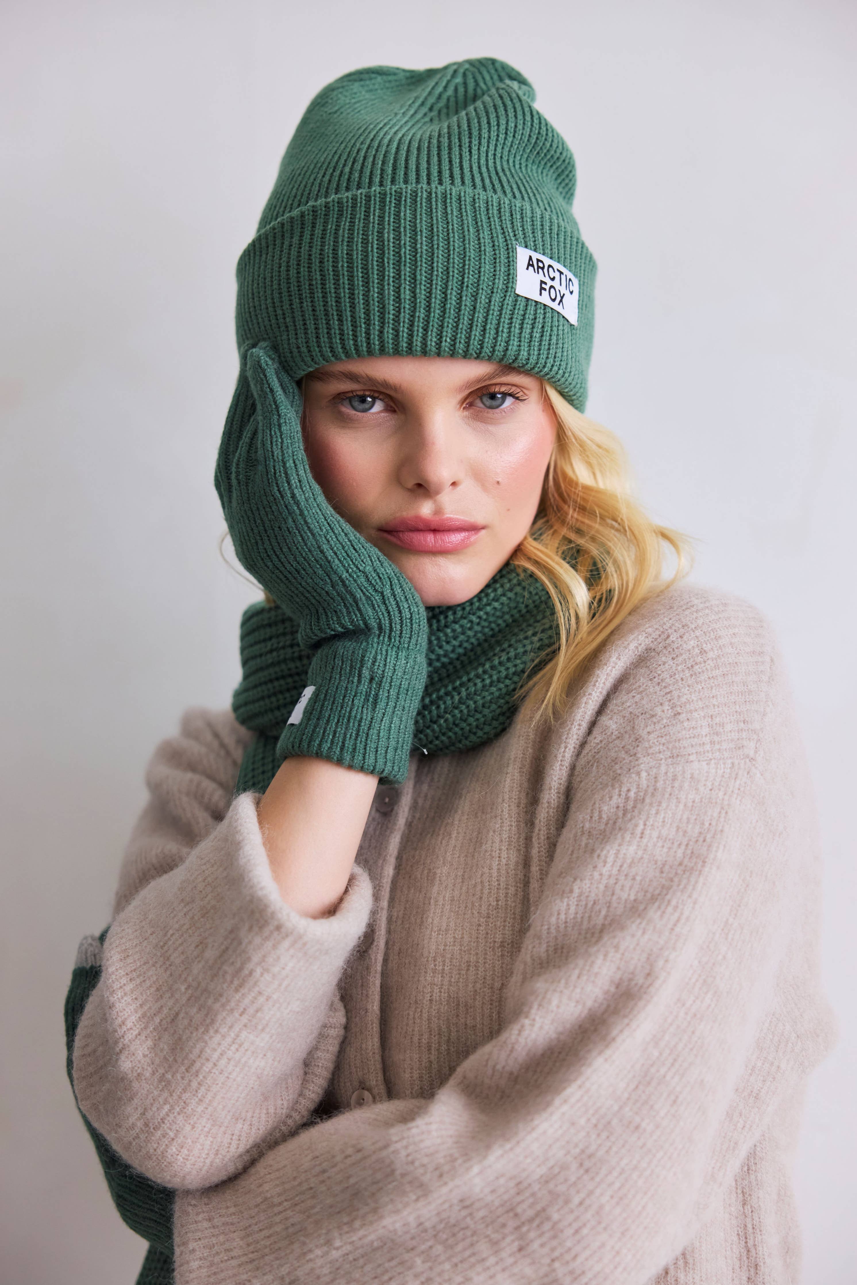 Recycled Bottle Gloves - Forest Fern - AW25