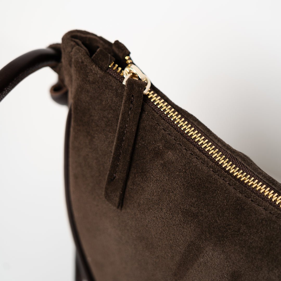 Mini Half Moon - Suede Mocha