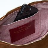 Half Moon - Suede Burgundy