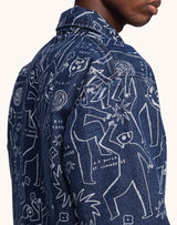 Veste Akka Life Dance Denim Bleu