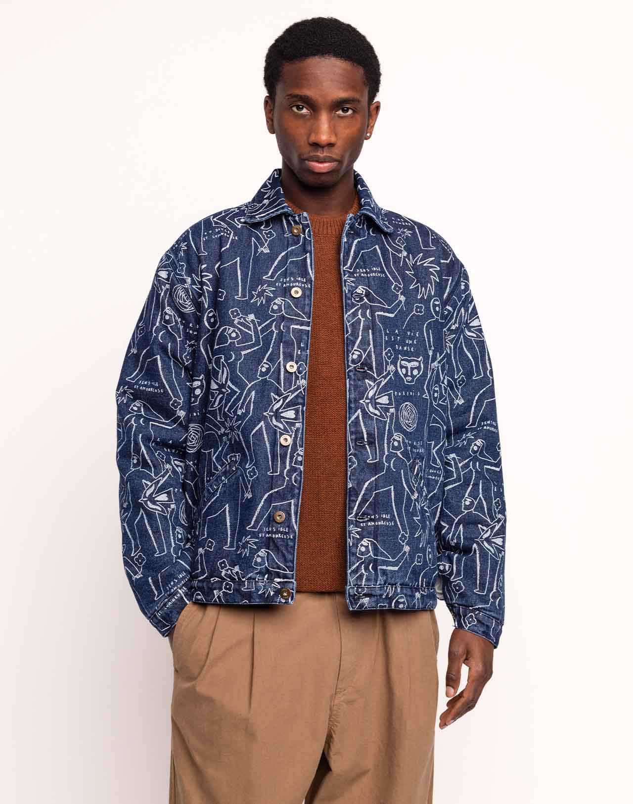 Veste Akka Life Dance Denim Bleu