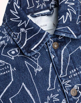 Veste Akka Life Dance Denim Bleu