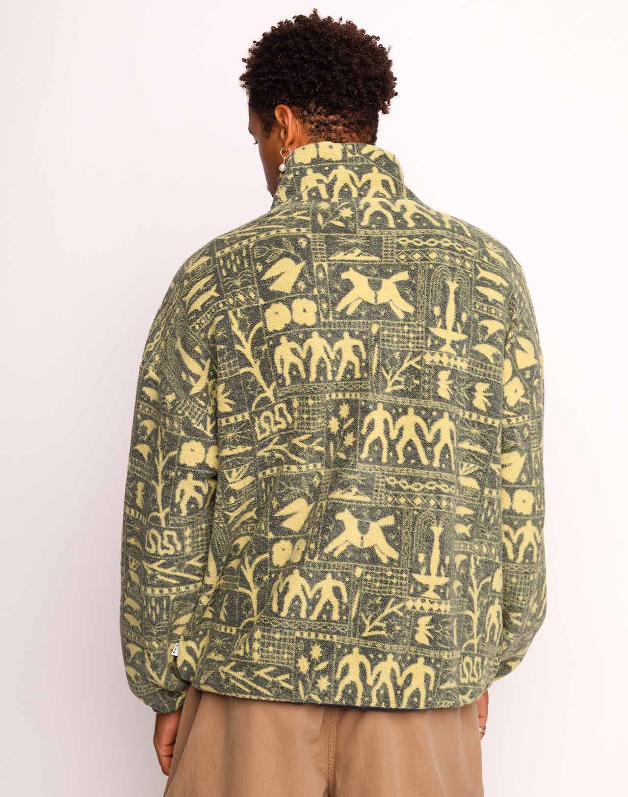 Sweat Bangor Kobling Bleu et Jaune